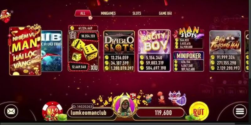 Chi tiết các bước tham gia chơi Manclub slot dễ dàng cho cược thủ