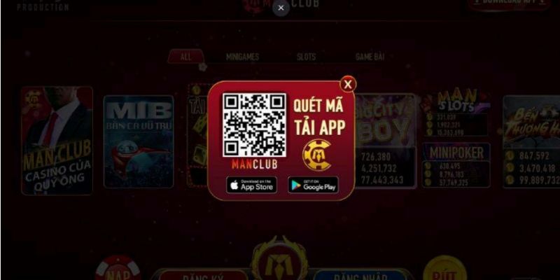 Một số điều anh em cần chú ý khi tải app Manclub